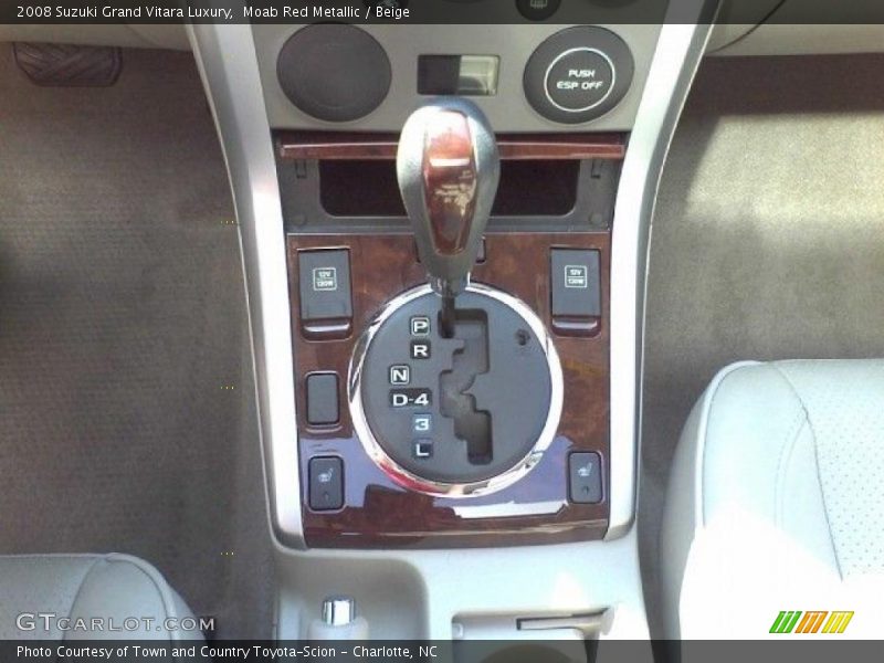 Moab Red Metallic / Beige 2008 Suzuki Grand Vitara Luxury