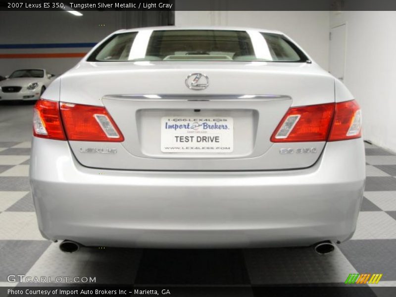 Tungsten Silver Metallic / Light Gray 2007 Lexus ES 350