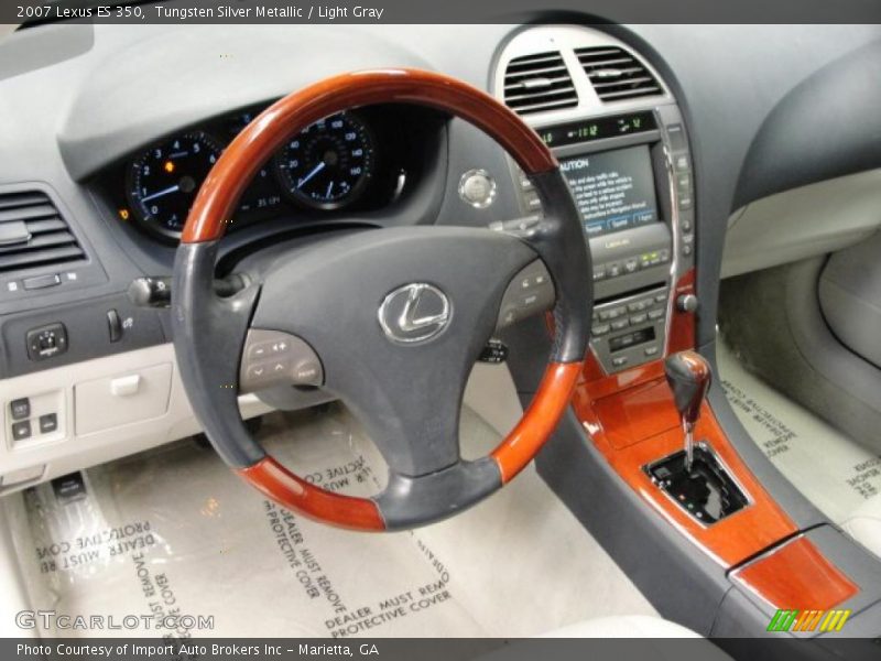 Tungsten Silver Metallic / Light Gray 2007 Lexus ES 350