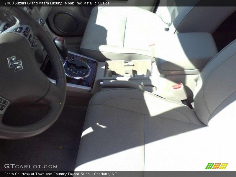Moab Red Metallic / Beige 2008 Suzuki Grand Vitara Luxury