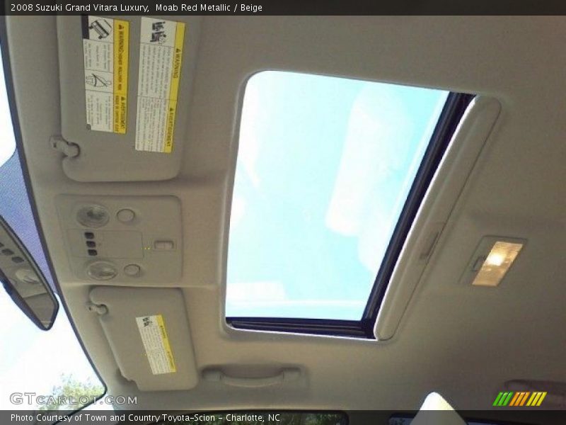 Moab Red Metallic / Beige 2008 Suzuki Grand Vitara Luxury