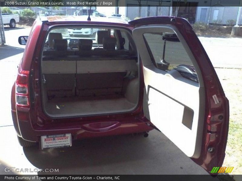 Moab Red Metallic / Beige 2008 Suzuki Grand Vitara Luxury