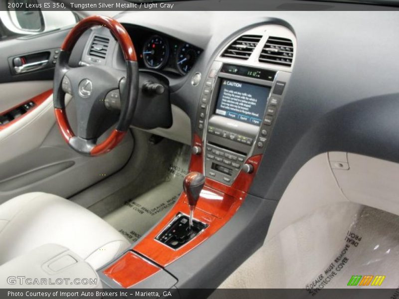 Tungsten Silver Metallic / Light Gray 2007 Lexus ES 350