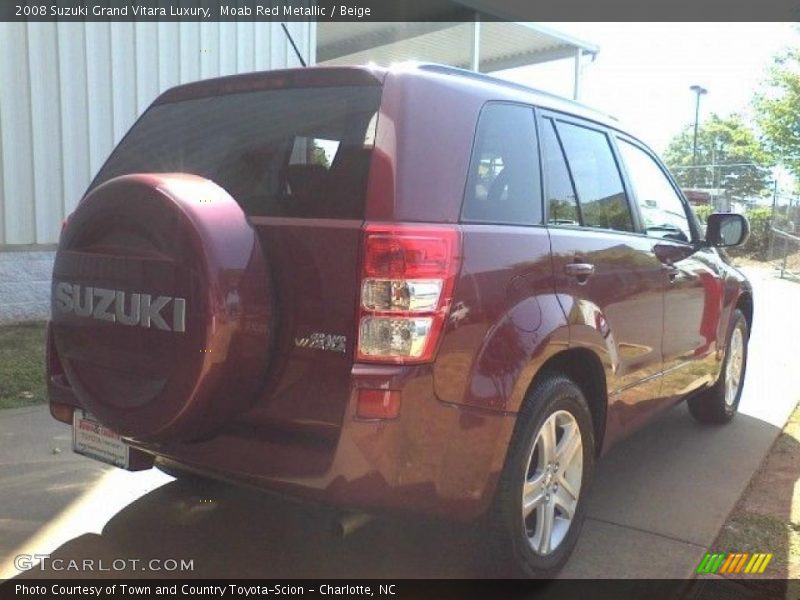 Moab Red Metallic / Beige 2008 Suzuki Grand Vitara Luxury