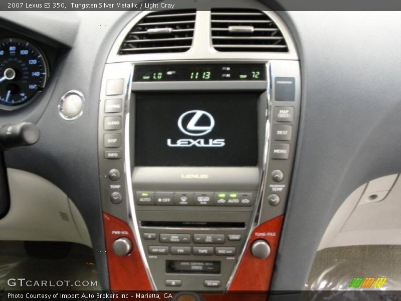 Tungsten Silver Metallic / Light Gray 2007 Lexus ES 350