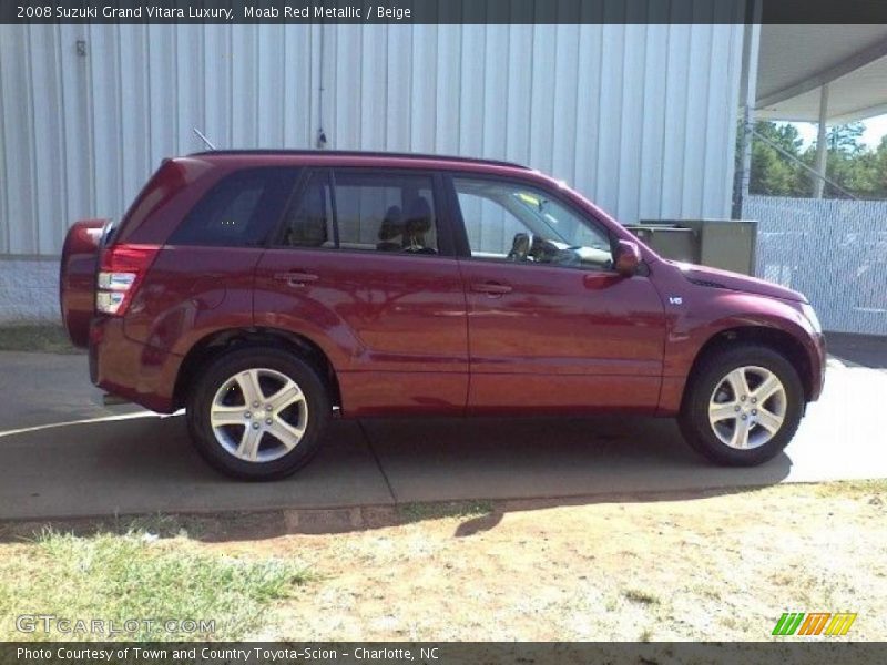 Moab Red Metallic / Beige 2008 Suzuki Grand Vitara Luxury