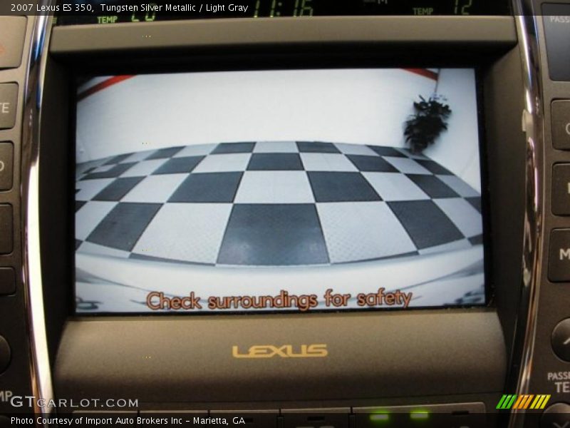 Tungsten Silver Metallic / Light Gray 2007 Lexus ES 350