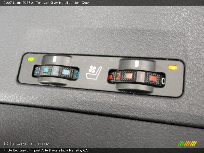 Tungsten Silver Metallic / Light Gray 2007 Lexus ES 350