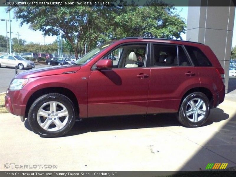Moab Red Metallic / Beige 2008 Suzuki Grand Vitara Luxury