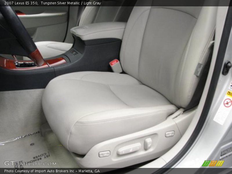 Tungsten Silver Metallic / Light Gray 2007 Lexus ES 350