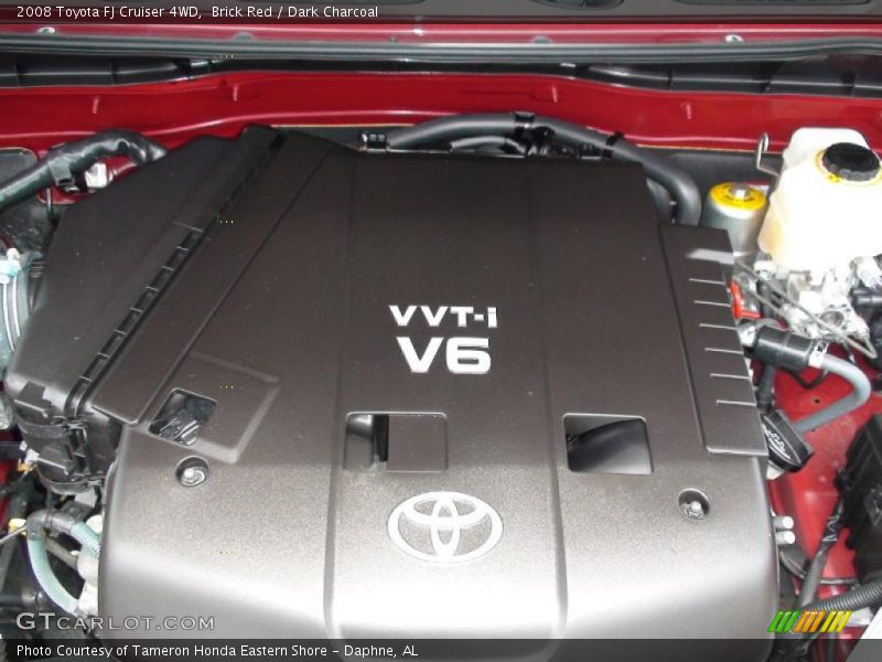 Brick Red / Dark Charcoal 2008 Toyota FJ Cruiser 4WD