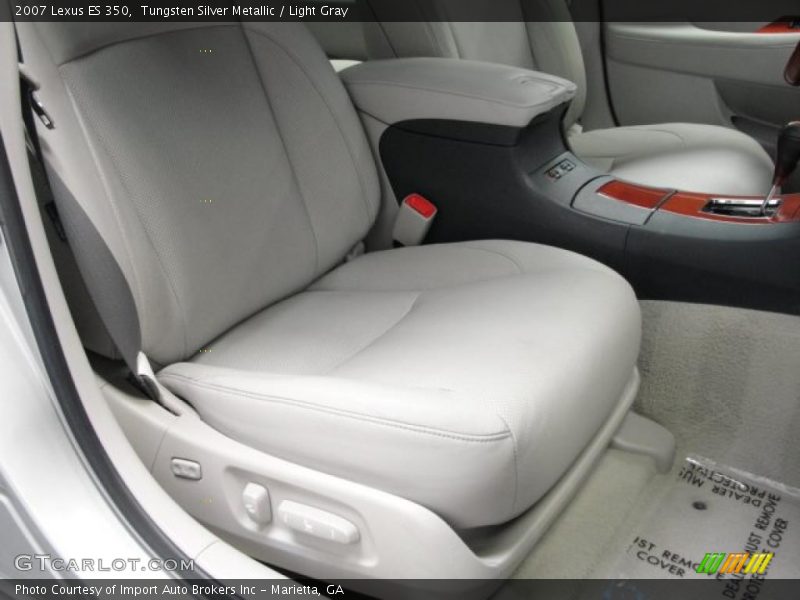 Tungsten Silver Metallic / Light Gray 2007 Lexus ES 350