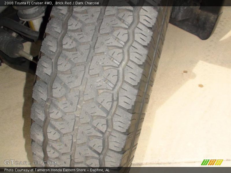 Brick Red / Dark Charcoal 2008 Toyota FJ Cruiser 4WD