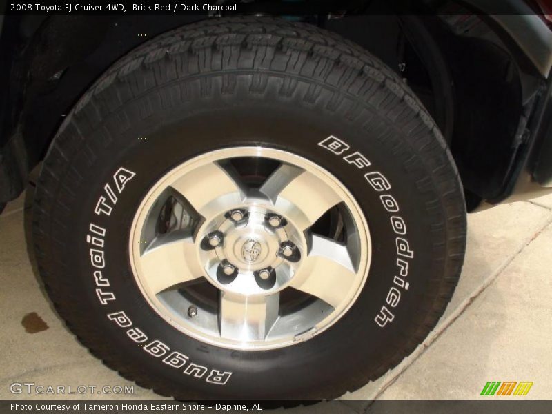 Brick Red / Dark Charcoal 2008 Toyota FJ Cruiser 4WD