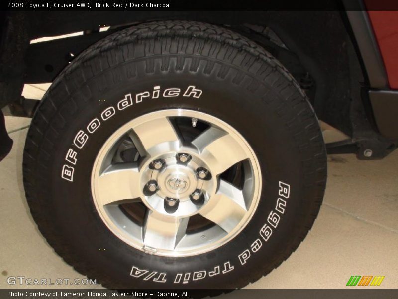 Brick Red / Dark Charcoal 2008 Toyota FJ Cruiser 4WD