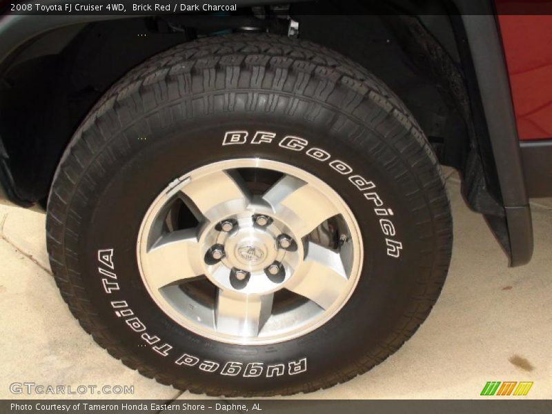 Brick Red / Dark Charcoal 2008 Toyota FJ Cruiser 4WD