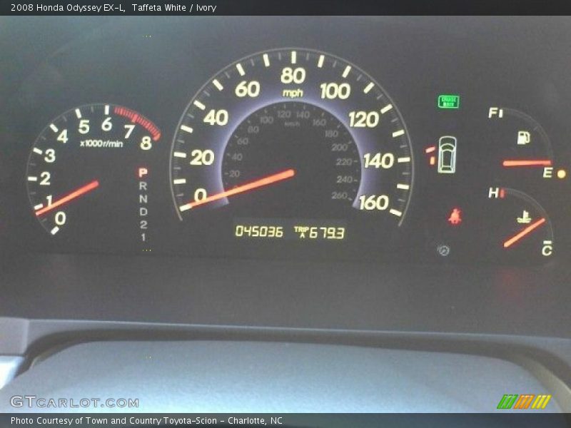 Taffeta White / Ivory 2008 Honda Odyssey EX-L
