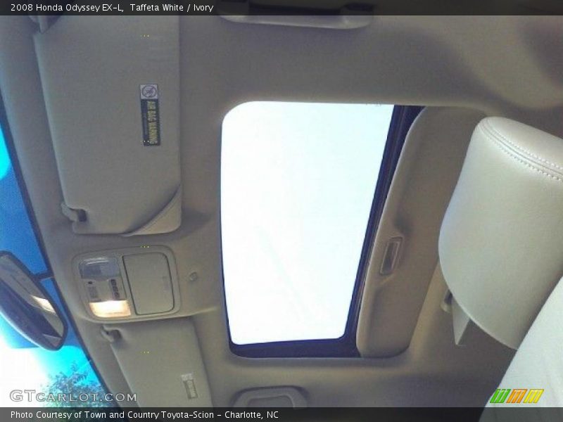 Taffeta White / Ivory 2008 Honda Odyssey EX-L