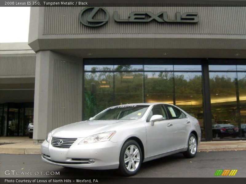 Tungsten Metallic / Black 2008 Lexus ES 350