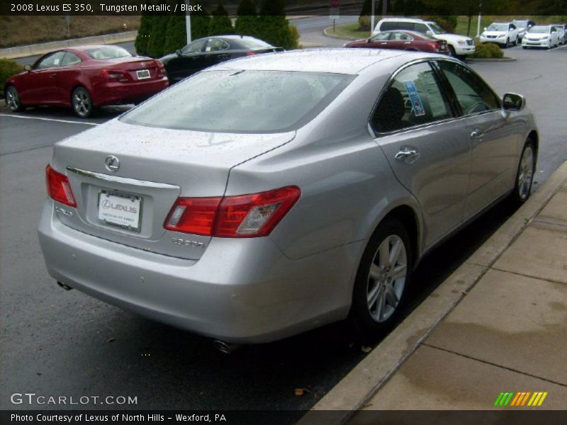 Tungsten Metallic / Black 2008 Lexus ES 350