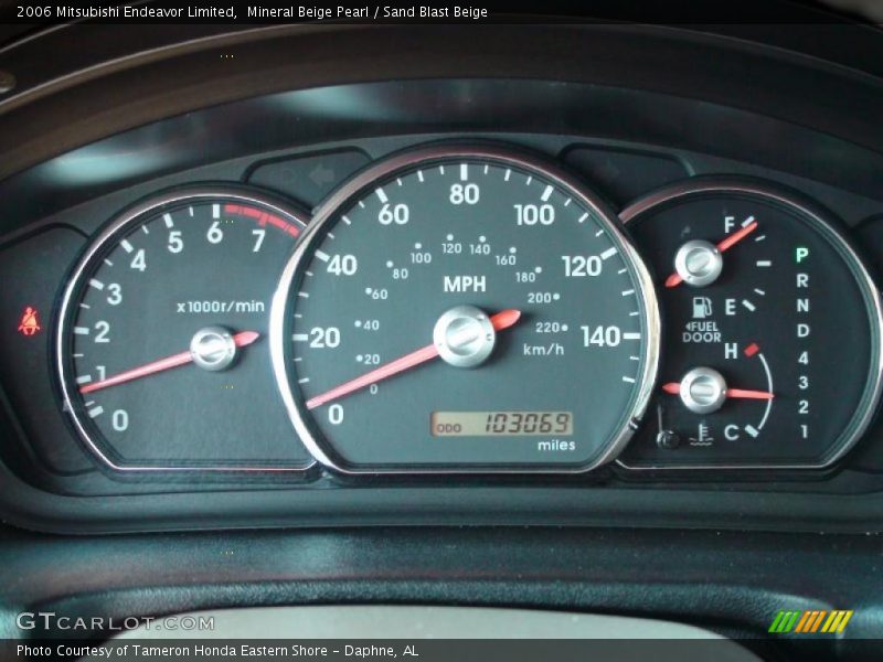 Mineral Beige Pearl / Sand Blast Beige 2006 Mitsubishi Endeavor Limited