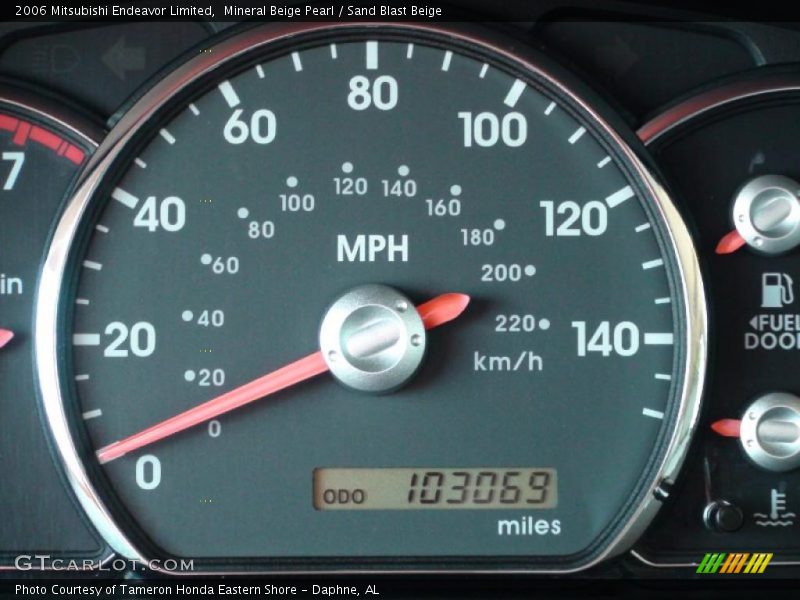 Mineral Beige Pearl / Sand Blast Beige 2006 Mitsubishi Endeavor Limited