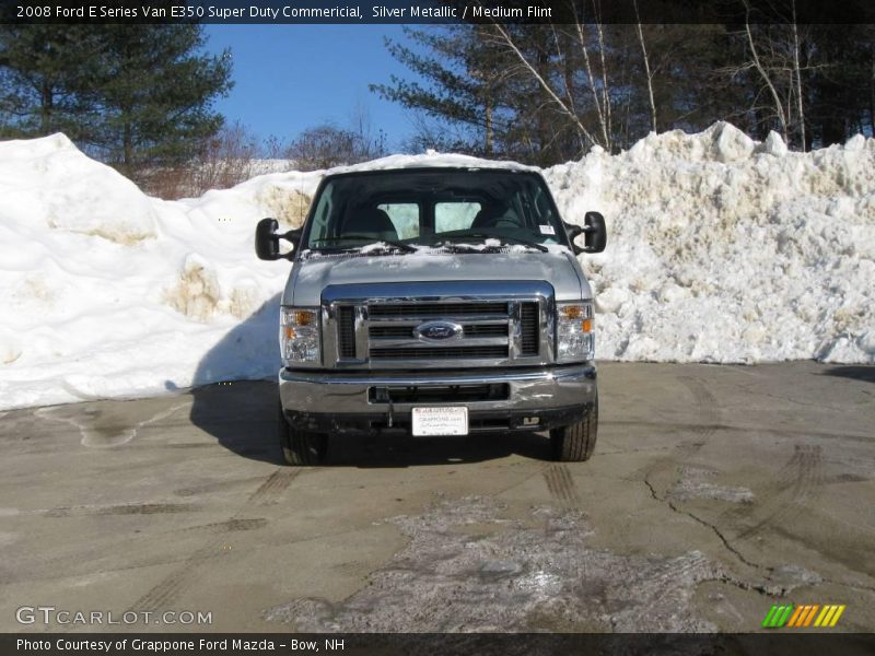 Silver Metallic / Medium Flint 2008 Ford E Series Van E350 Super Duty Commericial