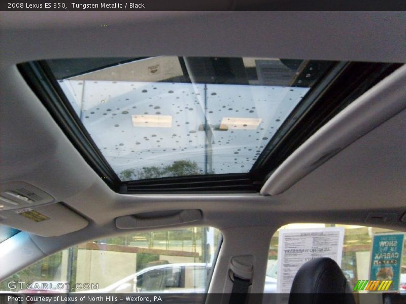 Tungsten Metallic / Black 2008 Lexus ES 350