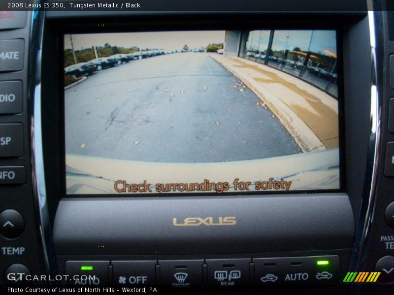 Tungsten Metallic / Black 2008 Lexus ES 350