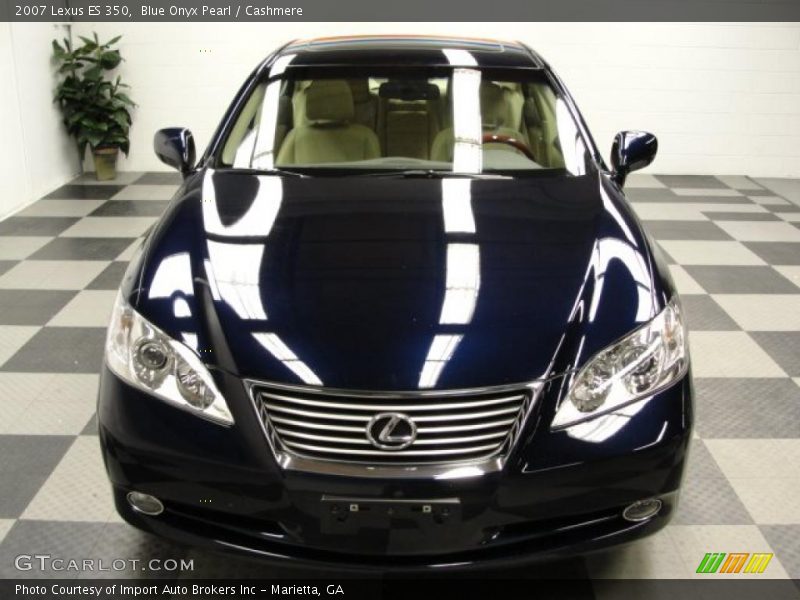 Blue Onyx Pearl / Cashmere 2007 Lexus ES 350