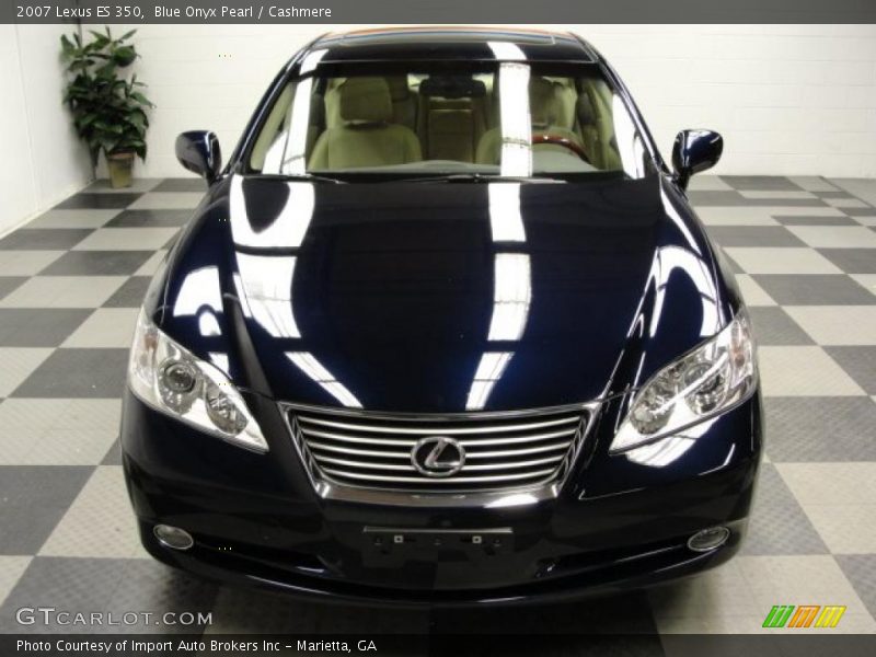 Blue Onyx Pearl / Cashmere 2007 Lexus ES 350
