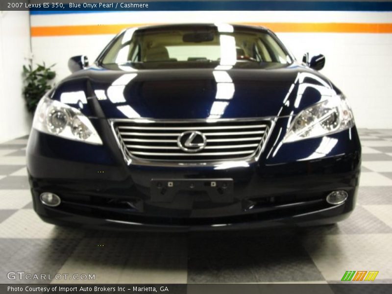 Blue Onyx Pearl / Cashmere 2007 Lexus ES 350