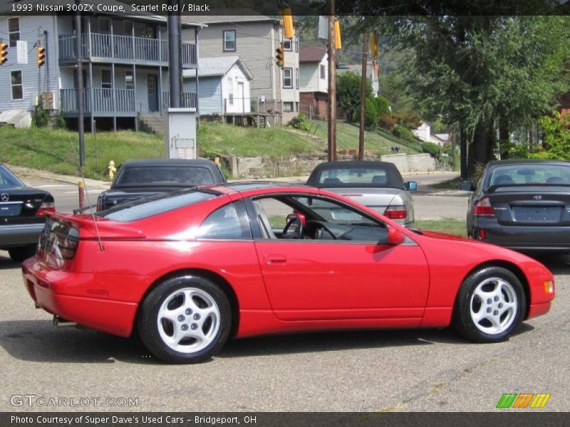 Scarlet Red / Black 1993 Nissan 300ZX Coupe