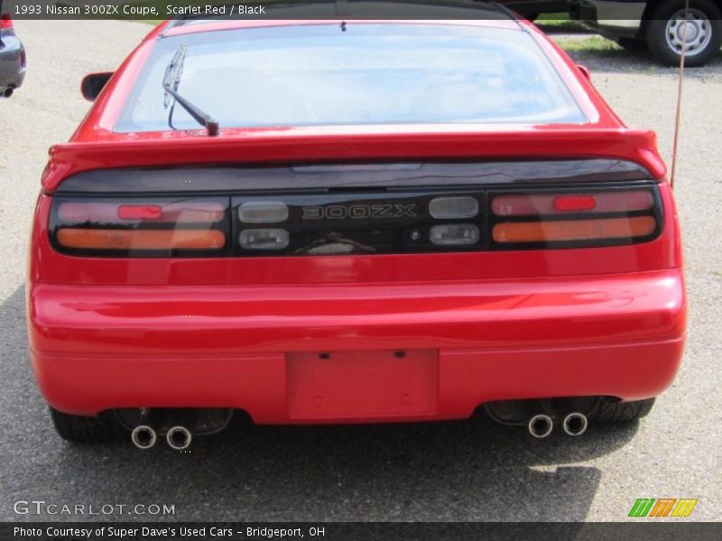 Scarlet Red / Black 1993 Nissan 300ZX Coupe