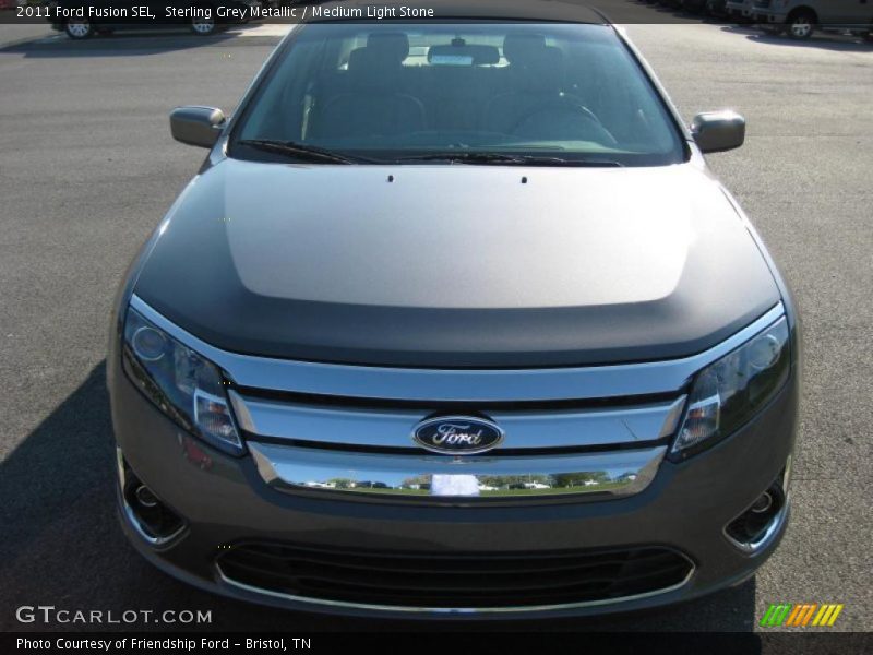 Sterling Grey Metallic / Medium Light Stone 2011 Ford Fusion SEL