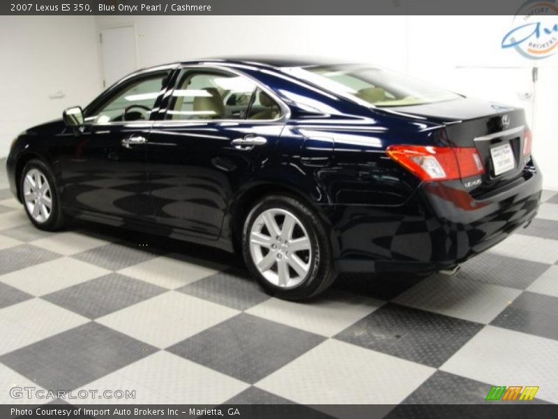 Blue Onyx Pearl / Cashmere 2007 Lexus ES 350