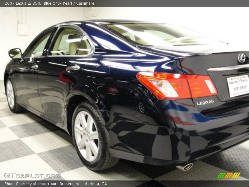 Blue Onyx Pearl / Cashmere 2007 Lexus ES 350