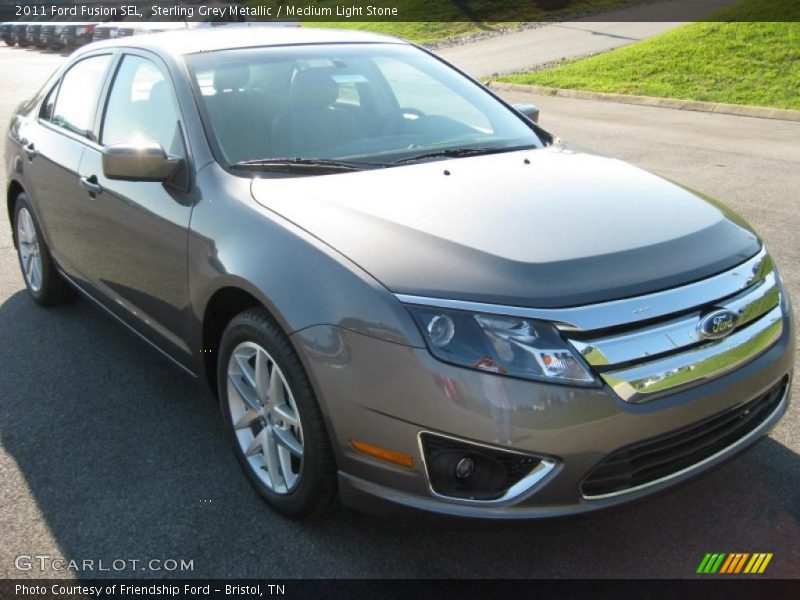 Sterling Grey Metallic / Medium Light Stone 2011 Ford Fusion SEL