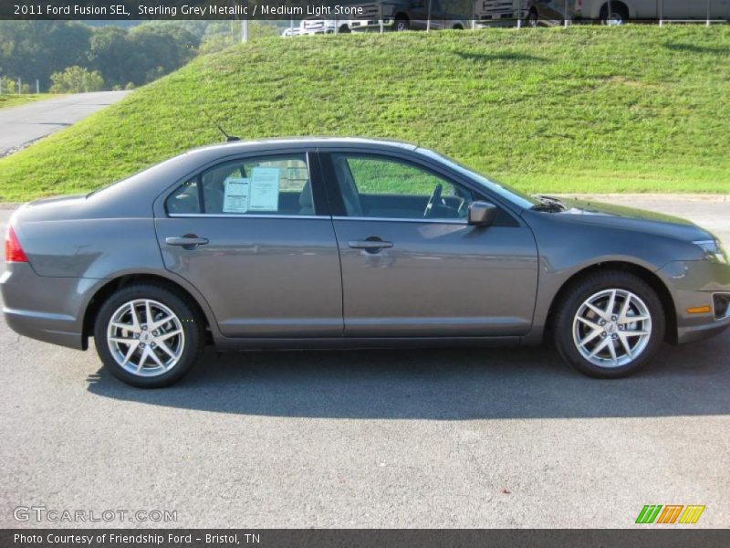 Sterling Grey Metallic / Medium Light Stone 2011 Ford Fusion SEL