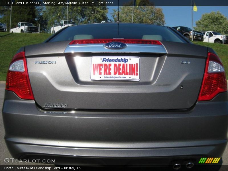 Sterling Grey Metallic / Medium Light Stone 2011 Ford Fusion SEL