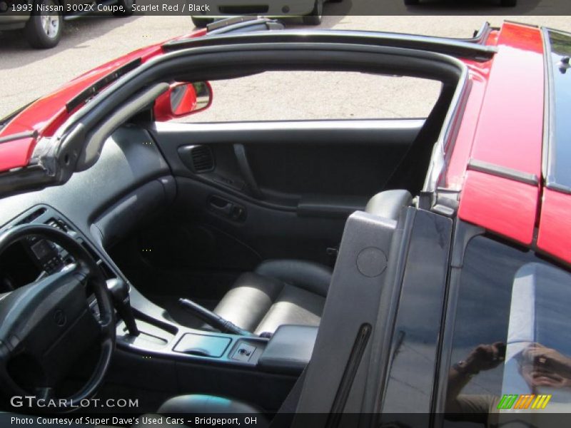 Scarlet Red / Black 1993 Nissan 300ZX Coupe