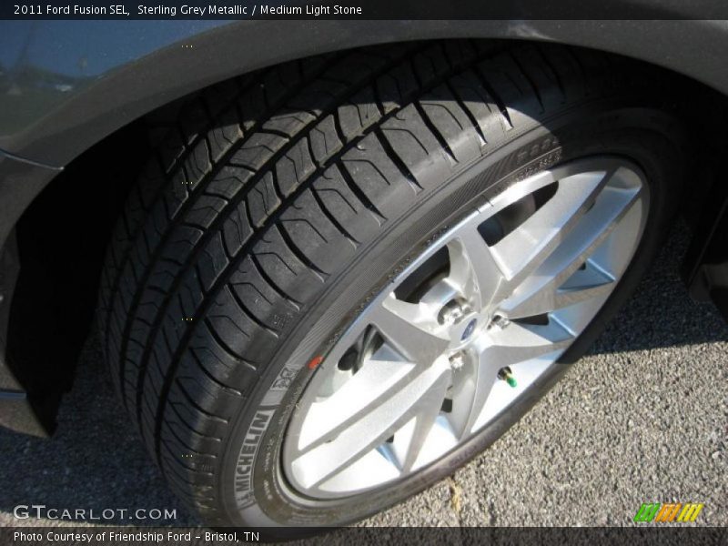 Sterling Grey Metallic / Medium Light Stone 2011 Ford Fusion SEL