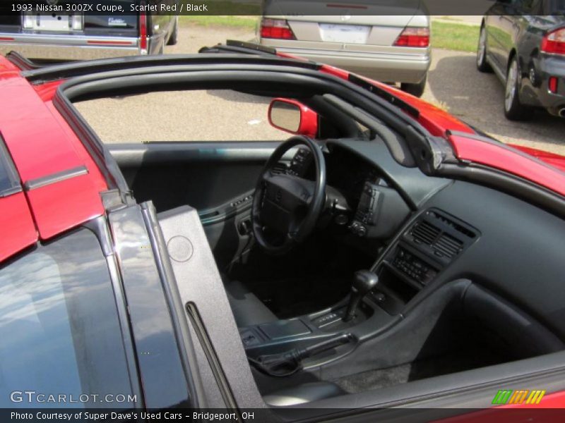 Scarlet Red / Black 1993 Nissan 300ZX Coupe