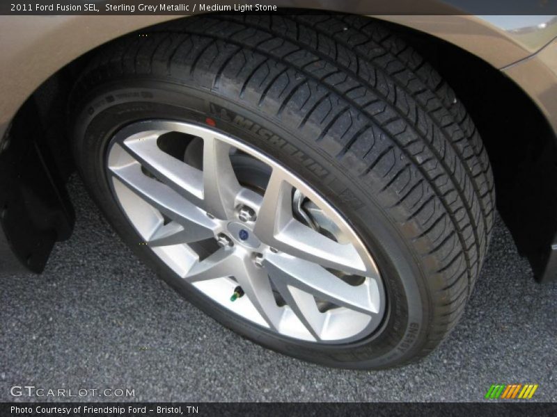 Sterling Grey Metallic / Medium Light Stone 2011 Ford Fusion SEL