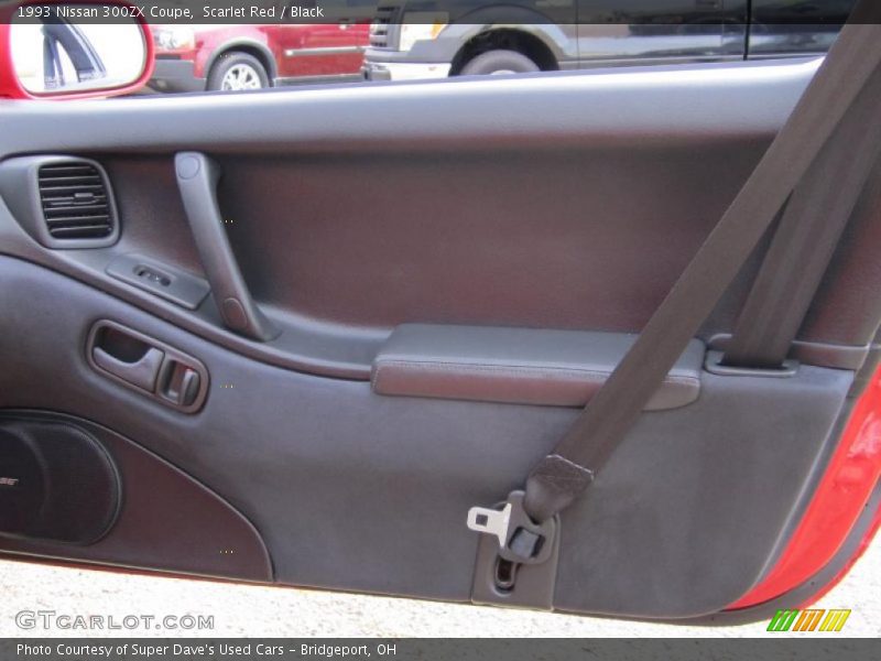 Scarlet Red / Black 1993 Nissan 300ZX Coupe