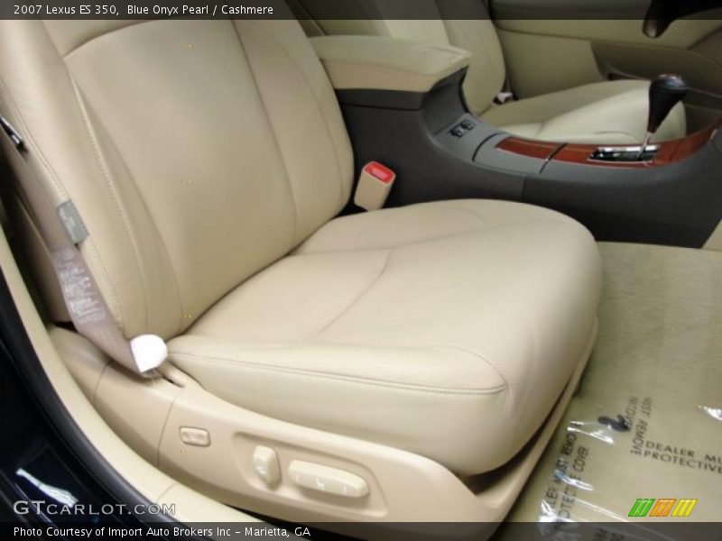 Blue Onyx Pearl / Cashmere 2007 Lexus ES 350