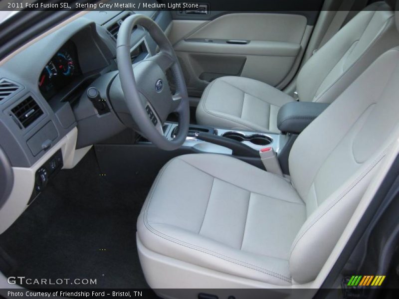 Sterling Grey Metallic / Medium Light Stone 2011 Ford Fusion SEL