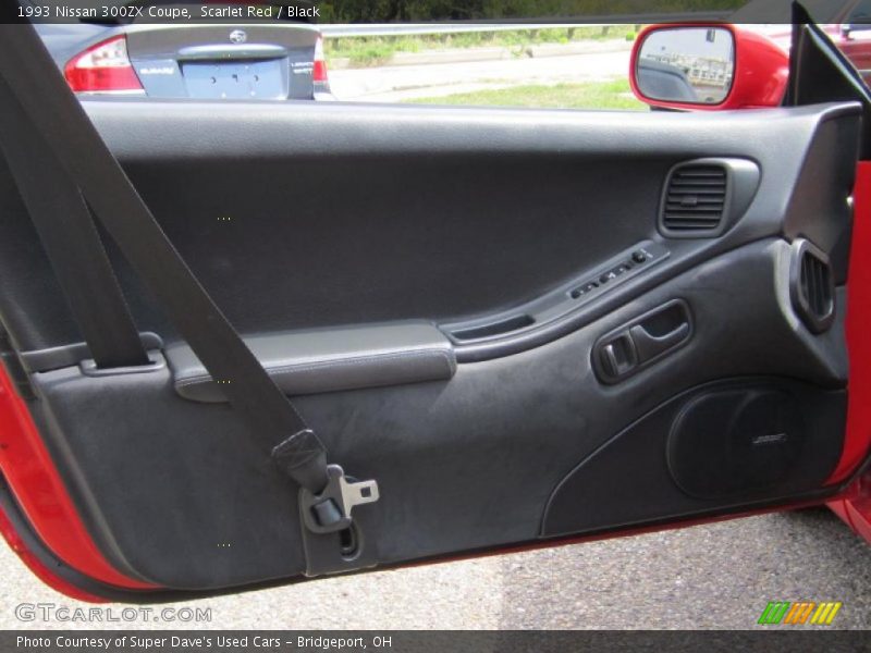 Scarlet Red / Black 1993 Nissan 300ZX Coupe