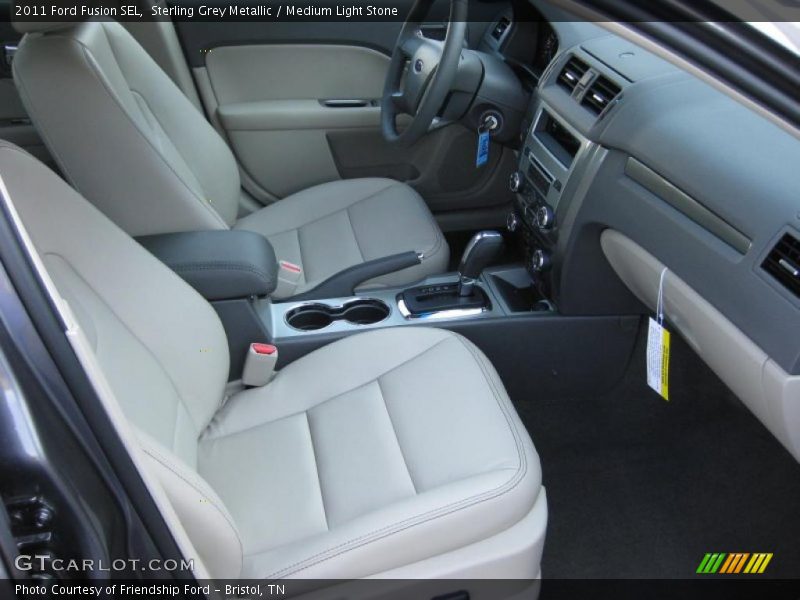 Sterling Grey Metallic / Medium Light Stone 2011 Ford Fusion SEL