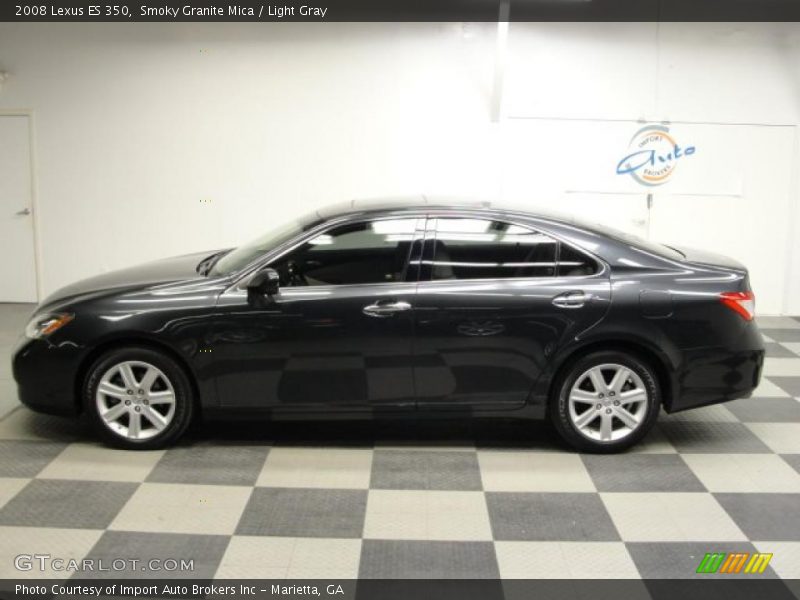 Smoky Granite Mica / Light Gray 2008 Lexus ES 350